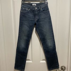 Dark and Light denim jeans